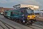 Vossloh 2679 - DRS "68001"
20.09.2014
Berlin, Messegelnde (InnoTrans 2014) [D]
Sebastian Schrader